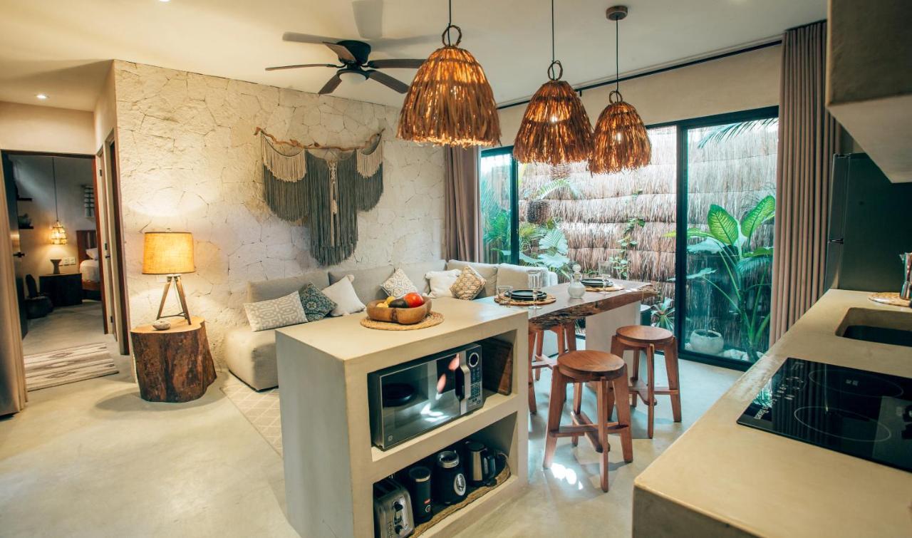 Vida Boho Apart 3 With Special Fee To Access Hotel Bardo Tulum Bagian luar foto