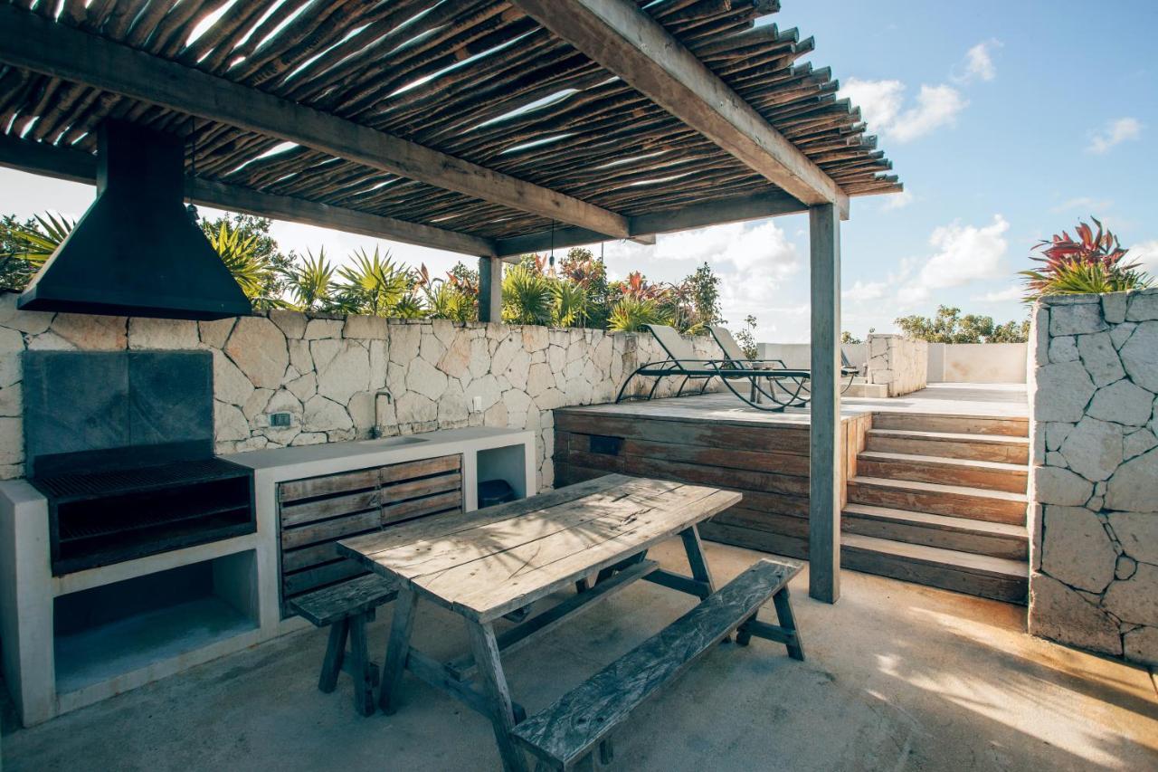 Vida Boho Apart 3 With Special Fee To Access Hotel Bardo Tulum Bagian luar foto
