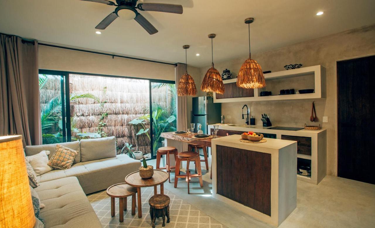 Vida Boho Apart 3 With Special Fee To Access Hotel Bardo Tulum Bagian luar foto
