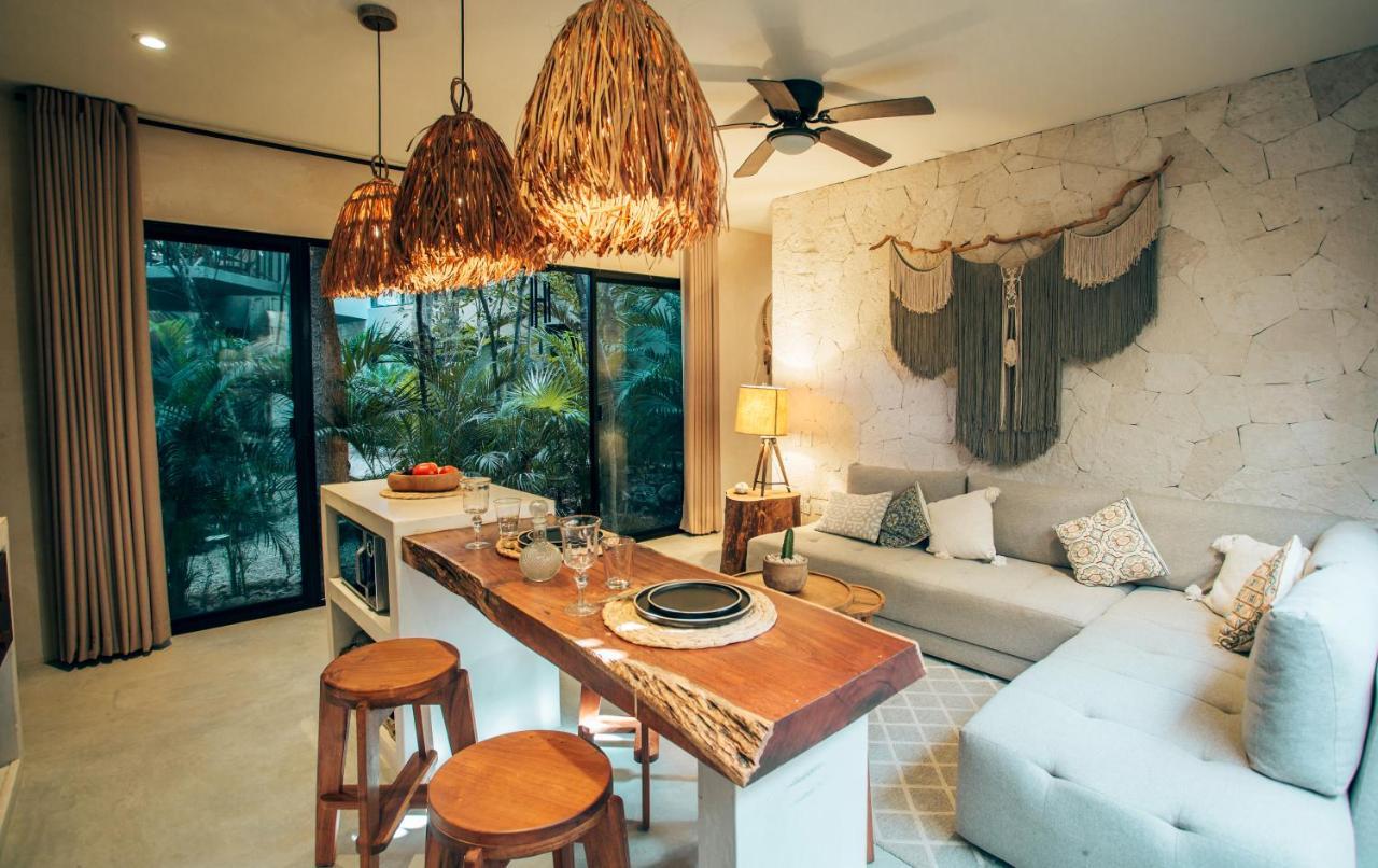 Vida Boho Apart 3 With Special Fee To Access Hotel Bardo Tulum Bagian luar foto